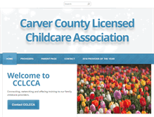 Tablet Screenshot of cclchildcare.org